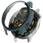 For Huawei Watch GT 4 46mm PC + Tempered Film Integrated Watch Protective Case(Green) - 1