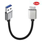 JUNSUNMAY USB 3.0 Male to Micro-B Cord Cable Compatible with Samsung Camera Hard Drive, Length:0.3m - 1