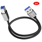 JUNSUNMAY USB 3.0 Male to USB 3.0 Male Cord Cable Compatible with Docking Station, Length:1m - 1