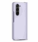 For Samsung Galaxy Z Fold5 5G Case-film Integrated Shockproof Phone Case with Pen(Purple) - 1