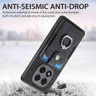 For Xiaomi Redmi Note 14 Pro 5G Retro Skin-feel Ring Card Wallet Phone Case(Black) - 3