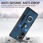 For Redmi Turbo 4 Retro Skin-feel Ring Card Wallet Phone Case(Blue) - 3