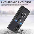 For Xiaomi Poco X7 Pro Retro Skin-feel Ring Card Wallet Phone Case(Black) - 3