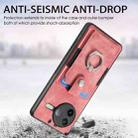 For Redmi K80 / Poco F7 Pro Retro Skin-feel Ring Card Wallet Phone Case(Pink) - 3