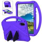 For Honor Pad X8 Pro EVA Shockproof Tablet Case with Holder(Purple) - 1