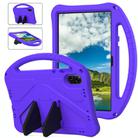 For Honor Pad X9 EVA Shockproof Tablet Case with Holder(Purple) - 1