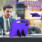 For Honor Pad X9a EVA Shockproof Tablet Case with Holder(Purple) - 2
