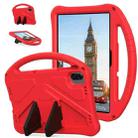 For Honor Pad X8a EVA Shockproof Tablet Case with Holder(Red) - 1