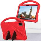 For Honor Pad X8a EVA Shockproof Tablet Case with Holder(Red) - 2