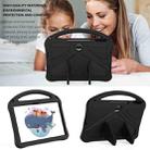 For Honor Pad 9 12.1 2023 EVA Shockproof Tablet Case with Holder(Black) - 2