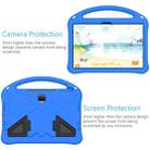 For Honor Pad 9 12.1 2023 EVA Shockproof Tablet Case with Holder(Blue) - 3
