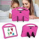 For Honor Pad 9 12.1 2023 EVA Shockproof Tablet Case with Holder(Rose Red) - 2