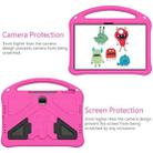 For Honor Pad 9 12.1 2023 EVA Shockproof Tablet Case with Holder(Rose Red) - 3