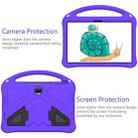 For Honor Pad 9 12.1 2023 EVA Shockproof Tablet Case with Holder(Purple) - 3