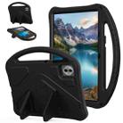 For Honor Pad 10 2025 EVA Shockproof Tablet Case with Holder(Black) - 1