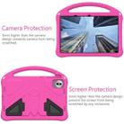 For Honor Pad 10 2025 EVA Shockproof Tablet Case with Holder(Rose Red) - 3