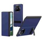 For Huawei Mate X5 All-inclusive Shockproof Phone Case with Holder(Blue) - 1