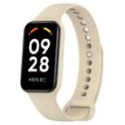 For Xiaomi Mi Band 8 Active Solid Color Integrated Silicone Watch Band(Stralight Color) - 1