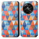 For  Realme 12 CaseNeo Colorful Magnetic Leather Phone Case(Rhombus Mandala) - 2