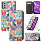 For Nokia G42 CaseNeo Colorful Magnetic Leather Phone Case(Magic Space) - 1