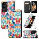 For vivo S17 CaseNeo Colorful Magnetic Leather Phone Case(Magic Space) - 1