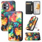For vivo S18e CaseNeo Colorful Magnetic Leather Phone Case(Colorful Cloud) - 1
