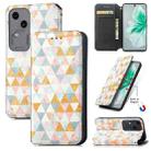 For vivo S18 CaseNeo Colorful Magnetic Leather Phone Case(Rhombus) - 1