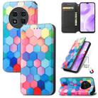 For Ulefone Note 15 CaseNeo Colorful Magnetic Leather Phone Case(Colorful Cube) - 1