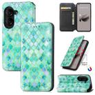 For ASUS  Zenfone 10 CaseNeo Colorful Magnetic Leather Phone Case(Emeralds) - 1