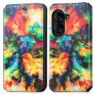 For ASUS  Zenfone 10 CaseNeo Colorful Magnetic Leather Phone Case(Colorful Cloud) - 2