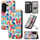 For ASUS  Zenfone 10 CaseNeo Colorful Magnetic Leather Phone Case(Magic Space) - 1
