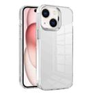 For iPhone 15 Ice Color Clear PC Hybrid TPU Phone Case(White) - 1