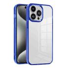 For iPhone 15 Pro Ice Color Clear PC Hybrid TPU Phone Case(Bllue) - 1