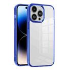 For iPhone 14 Pro Max Ice Color Clear PC Hybrid TPU Phone Case(Bllue) - 1