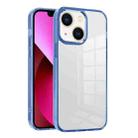 For iPhone 13 Ice Color Clear PC Hybrid TPU Phone Case(Royal Blue) - 1