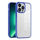 For iPhone 13 Pro Max Ice Color Clear PC Hybrid TPU Phone Case(Bllue) - 1