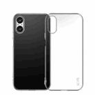 For Sony Xperia 10 VI MOFI Ming Series Ultra-thin TPU Phone Case(Transparent) - 1