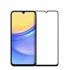 ForSamsung Galaxy A16 5G MOFI 9H 2.5D Full Screen Tempered Glass Film(Black) - 1