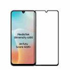 ForSamsung Galaxy M16 5G MOFI 9H 2.5D Full Screen Tempered Glass Film(Black) - 1
