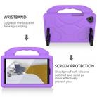 For Samsung Galaxy Tab A9 X110 Thumb Bracket EVA Shockproof Tablet Case(Light Purple) - 2