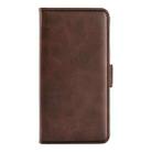 For Xiaomi Redmi Note 13R 5G Dual-side Magnetic Buckle Horizontal Flip Leather Phone Case(Brown) - 2