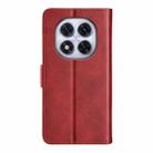 For Xiaomi Redmi Note 14 Pro 5G Dual-side Magnetic Buckle Horizontal Flip Leather Phone Case(Red) - 3