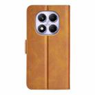 For Redmi Note 14 Pro 4G Dual-side Magnetic Buckle Horizontal Flip Leather Phone Case(Yellow) - 3