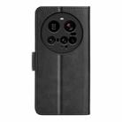 For Xiaomi 15 Ultra Dual-side Magnetic Buckle Horizontal Flip Leather Phone Case(Black) - 3