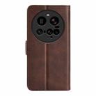 For Xiaomi 15 Ultra Dual-side Magnetic Buckle Horizontal Flip Leather Phone Case(Brown) - 3
