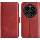 For Xiaomi 15 Ultra Dual-side Magnetic Buckle Horizontal Flip Leather Phone Case(Red) - 1