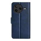 For Redmi K80 / Poco F7 Pro Dual-side Magnetic Buckle Horizontal Flip Leather Phone Case(Dark Blue) - 3