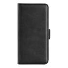 For Redmi Note 14 4G 164.84mm Dual-side Magnetic Buckle Horizontal Flip Leather Phone Case(Black) - 2