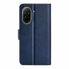 For Redmi A5 4G 173.3mm Dual-side Magnetic Buckle Horizontal Flip Leather Phone Case(Dark Blue) - 3