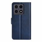 For Xiaomi 15T Dual-side Magnetic Buckle Horizontal Flip Leather Phone Case(Dark Blue) - 3
